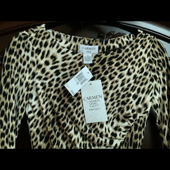 CARMEN MARC VALVO DRESSES. XS NEW WITH TAGS PRINT! - Picture 1 of 5